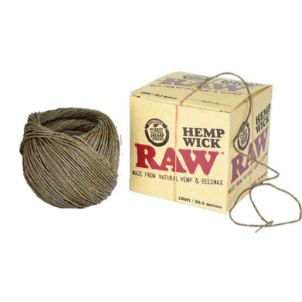 RAW HEMPWICK - 1 BOX