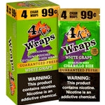 4K'S WRAPS 4/$0.99 WHITE GRAPE