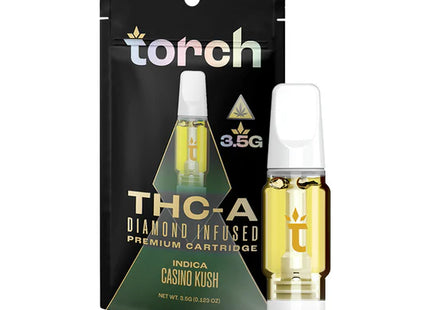 TORCH  3.5G DIAMOND INFUSED CART CASINO KUSH(I) 5PACK