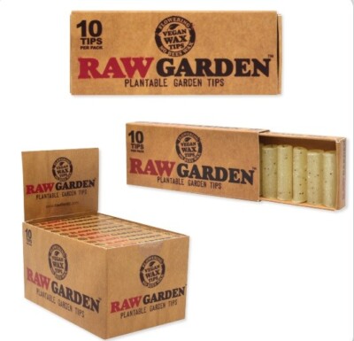 RAW GARDEN PLANTABLE WAX SEED TIPS 10 / BOX