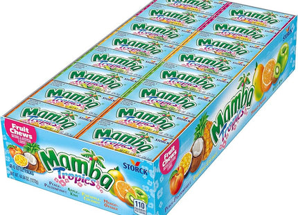 MAMBA 0.93oZ FRUIT CHEWS 0.35$ TROPICS 48COUNT