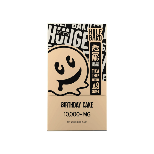 HALF BAK'D BIRTHDAY CAKE 30CT