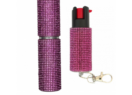 CHEETAH STONES PEPPER SPRAY & STUN GUN - PINK