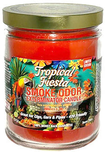 SMOKE ODOR CANDLE   13OZ 1 COUNT