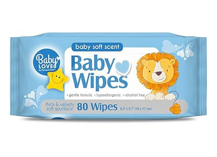 BABY LOVE BABY WIPES 80 CT