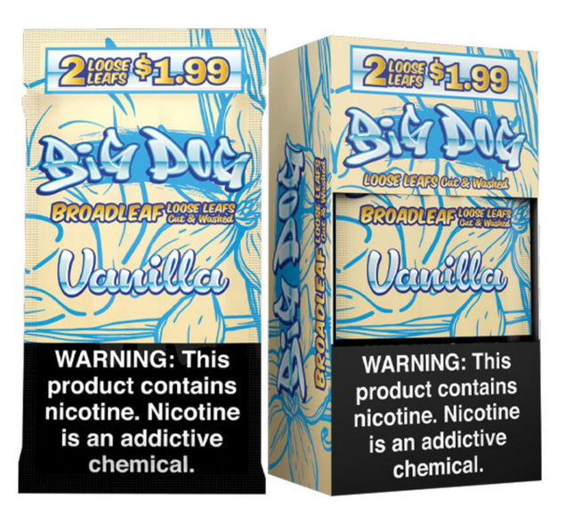 BIG DOG 2/$1.99 VANILLA 20CT