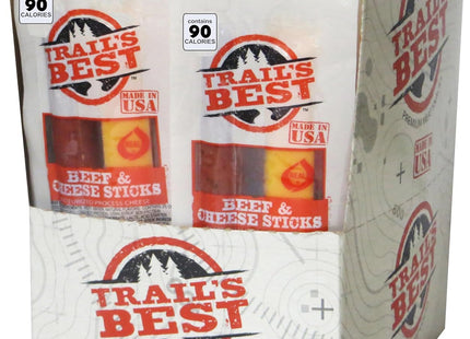 TRAI'S BEST 1oZ BEEF & CHEESE STICKS 20COUNT