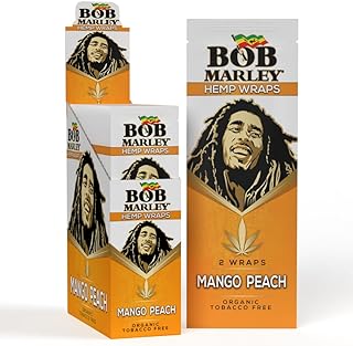 BOB MARLEY WRAPS-MNG PCH-25CT