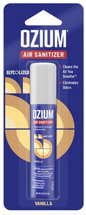 OZIUM 0.8oz AIR SANITIZER VANILLA 6PACK
