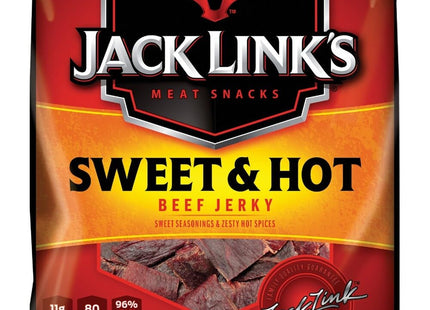 JACK LINK'S 2.85oZ SWEET & HOT BEEF JERKY 1COUNT