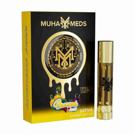 MUHA MEDS 2GM CART PINEAPLE RUN