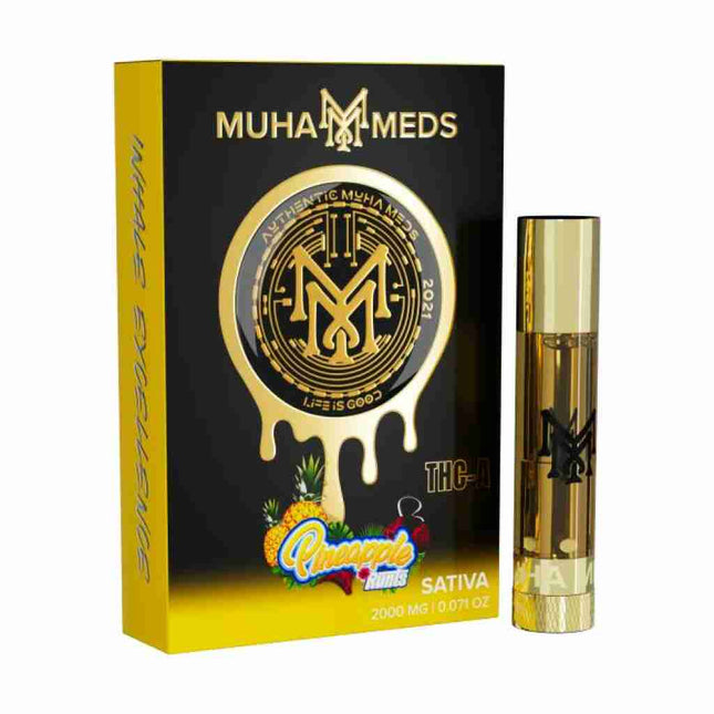MUHA MEDS 2GM CART PINEAPLE RUN