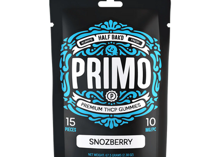 HALF BAK'D PRIMO THCP GUMMIES 15CT/5PK