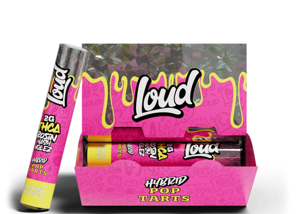 LOUD 2 GRAM THCA ROSIN HASH HOLEZ  - 20 COUNT