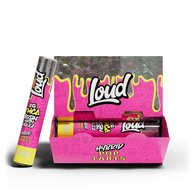 LOUD 2 GRAM THCA ROSIN HASH HOLEZ  - 20 COUNT