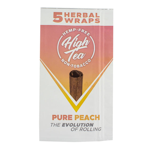 HIGH TEA WRAPS PURE PEACH