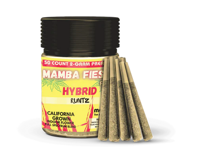 MAMBA F 2G PRE-ROLL RUNTZ 50CT