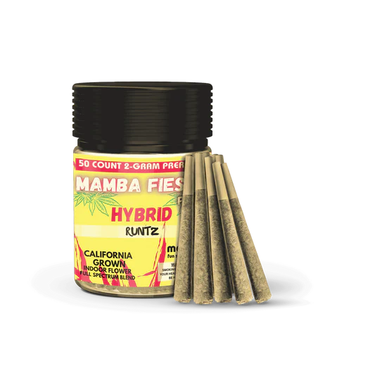 MAMBA F 2G PRE-ROLL RUNTZ 50CT