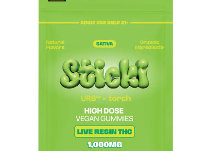 STICKI LIVE RESIN 1000MG GUMMIES  6PACK