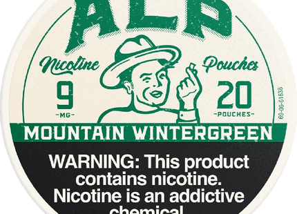 ALP NICOTINE POUCHES 9MG 5 PK