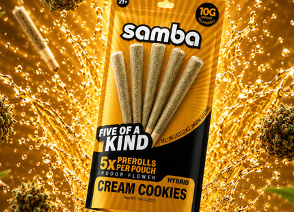 SAMBA FIVE OF A KIND 2G 2PK PRE-ROLLS 10PACKS