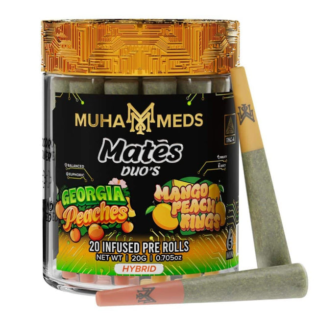 MUHA MEDS DUO'S 1G PRE-ROLL 20CT  6 JARS