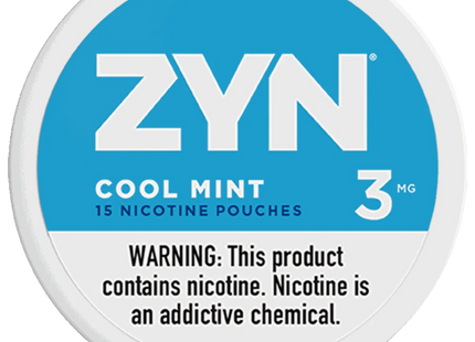 ZYN NICOTINE POUCHES 3MG $1 OFF(5 ROLLS)