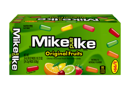MIKE & IKE CANDY 3/$0.99 24PACK