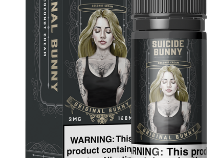 SUICIDE BUNNY 3MG E-LIQUID 120ML 1COUNT