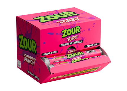ZOUR THC-A 2G HASH HOLE PRE-ROLL 20COUNT