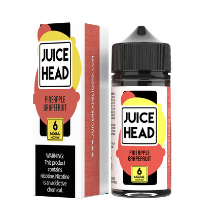 JUICE HEAD 6MG E-LIQUID PINEAPPLE GRAPEFRUIT 1COUNT