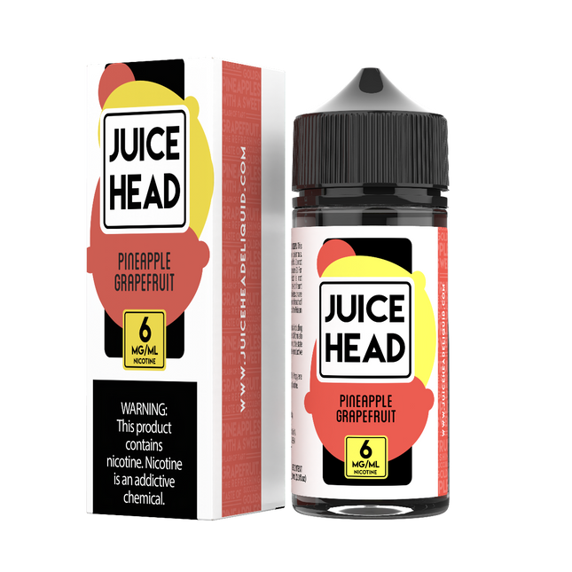 JUICE HEAD 6MG E-LIQUID PINEAPPLE GRAPEFRUIT 1COUNT