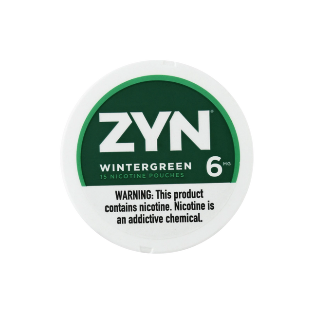 ZYN NICOTINE 6 MG -WINTERGREEN