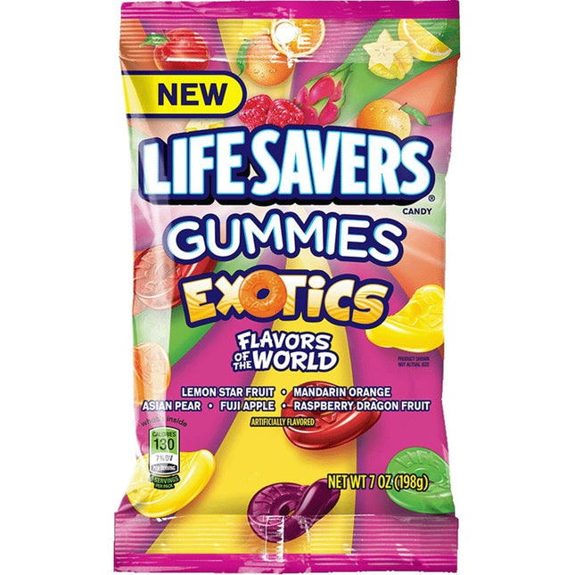 LIFESAVERS 7oZ GUMMIES EXOTICS 1COUNT