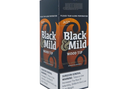 BLACK & MILD  25 CIGARS EXCISE TAX PAID