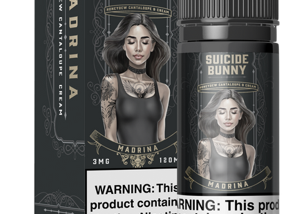 SUICIDE BUNNY 3MG E-LIQUID 120ML 1COUNT