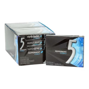 WRIGLEY'S  5 SUGARFREE GUM 10PACKS