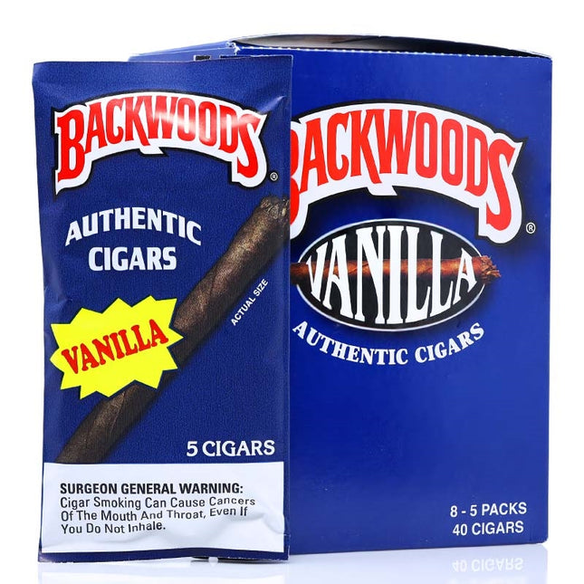 BACKWOODS VANILA- 8-5PK