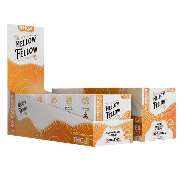21 THC-A 2G BUDER SOUR ORNG 6PK