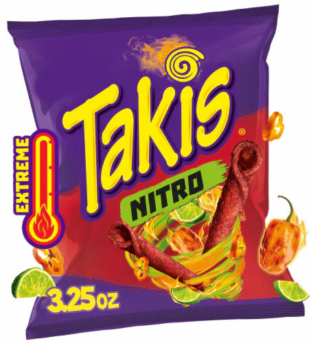 TAKIS 3.25oZ TORTILLA CHIPS NITRO 20PACK