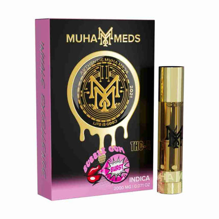 MUHA MEDS 2GM CART BUBBLE GUM B