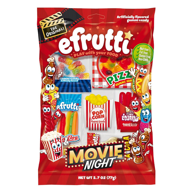 EFRUTTI 2.7oZ MOVIE BAG GUMMY 1COUNT