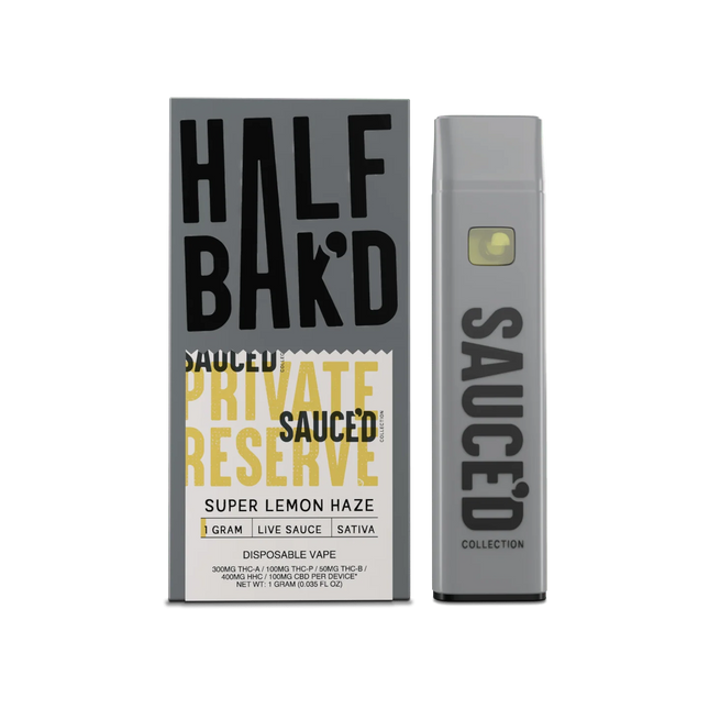 HALF BAKD 1G DISPOSABLE SUPER LEMON HAZE