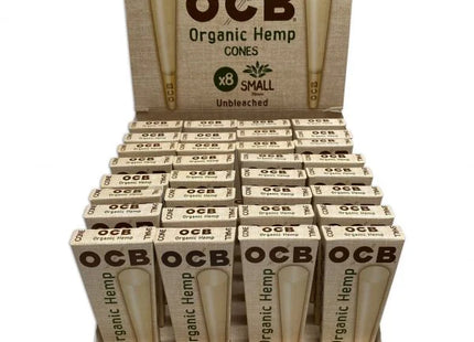 OCB HEMP CONES 78MM - 32X8 PK
