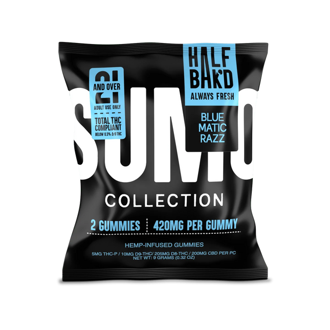 HALF BAK'D BLUEMATIC RAZZ30CT