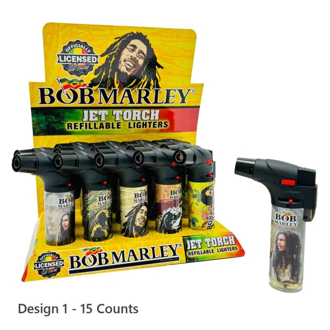 BOB MARLEY HAND TORCH-B 15CT