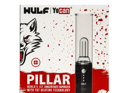 WULF&YOCAN PILLAR BLACK/RED