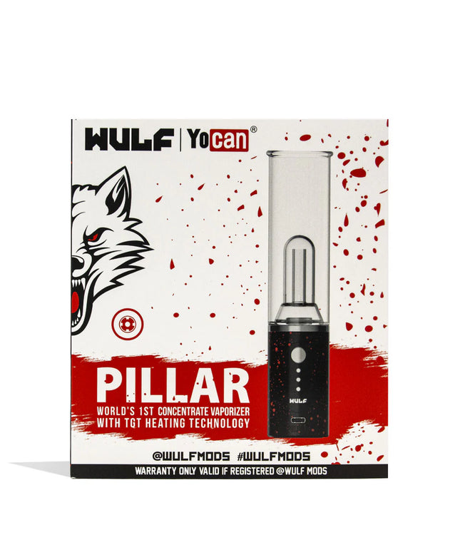WULF&YOCAN PILLAR BLACK/RED