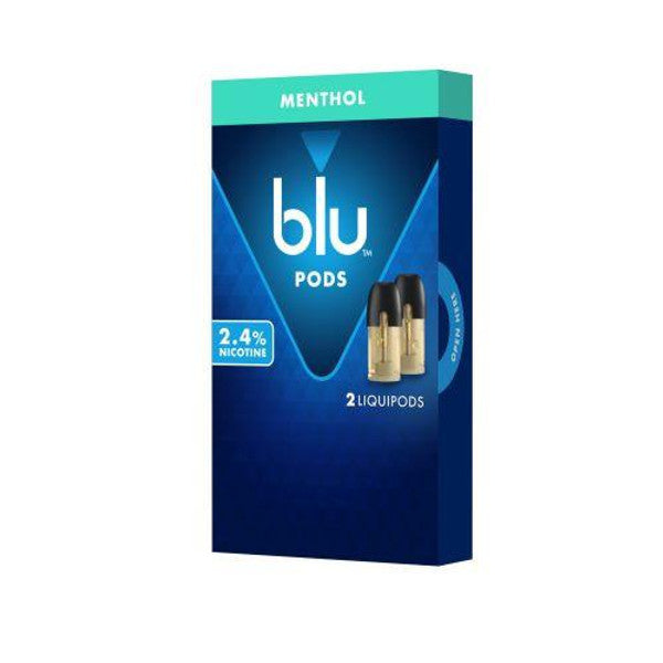 BLU PODS 2.4%NIC MENTHOL 5PK