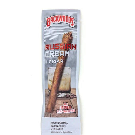 BACKWOODS SINGLES RUSSIAN CREAM 24CIGARS